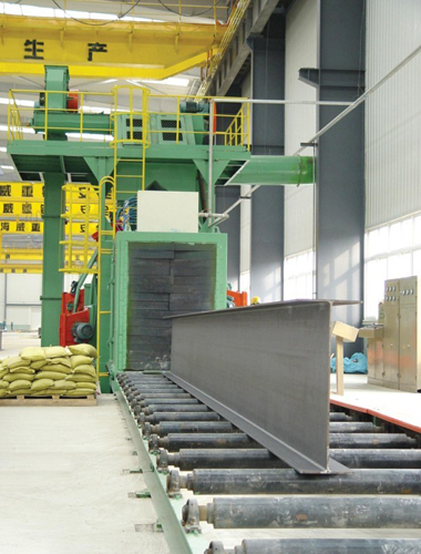 H型鋼通過式拋丸機(jī)