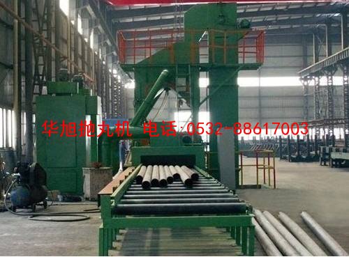 建筑用架子管拋丸清理機(jī)