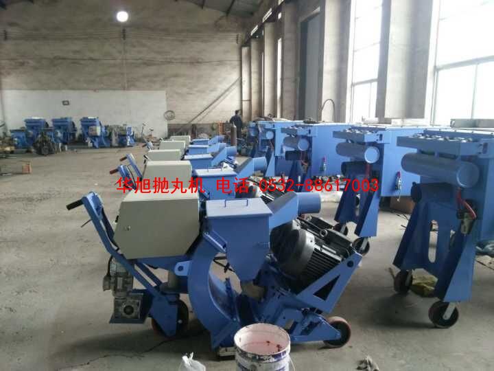 斑馬線拋丸清理機