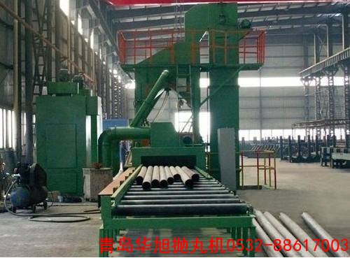 建筑用架子管除銹機(jī)混凝土水泥拋丸機(jī)