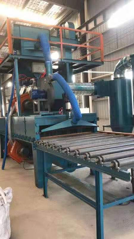 方管拋丸機-角鐵除銹設備