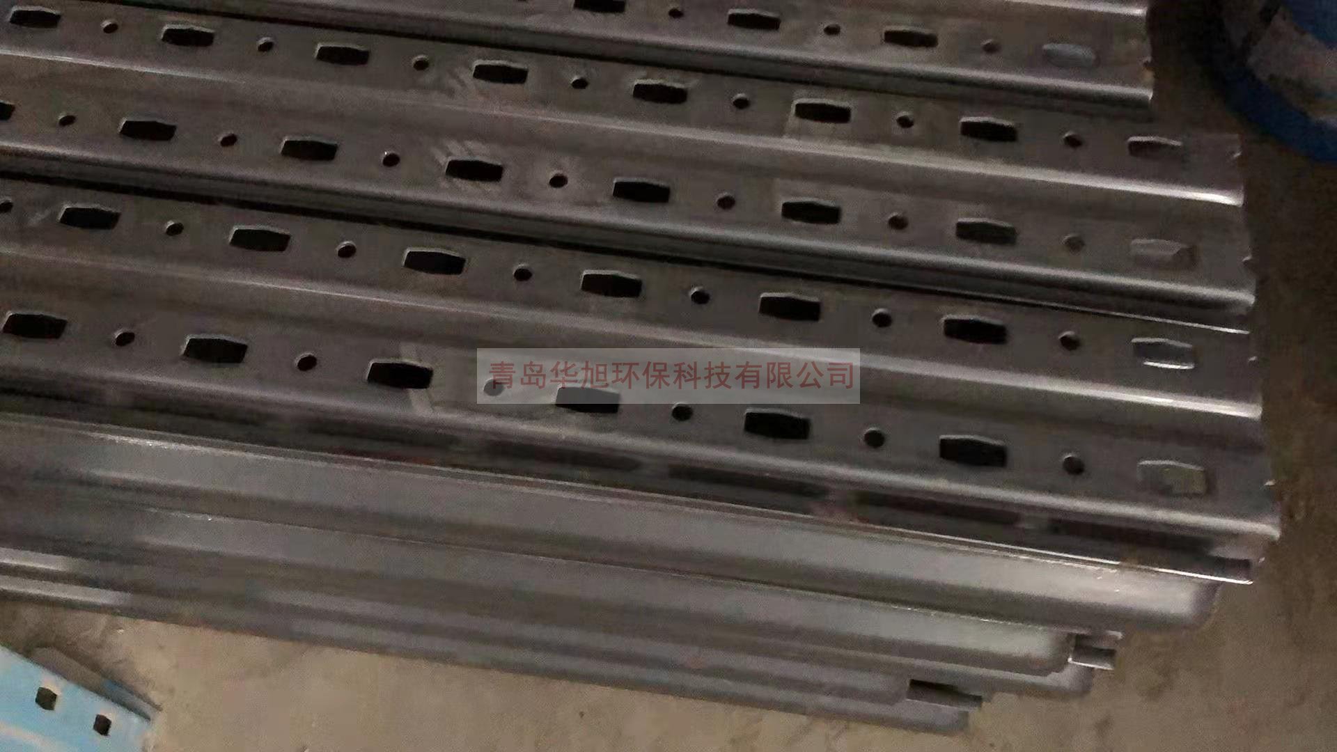 方管角鐵拋丸前