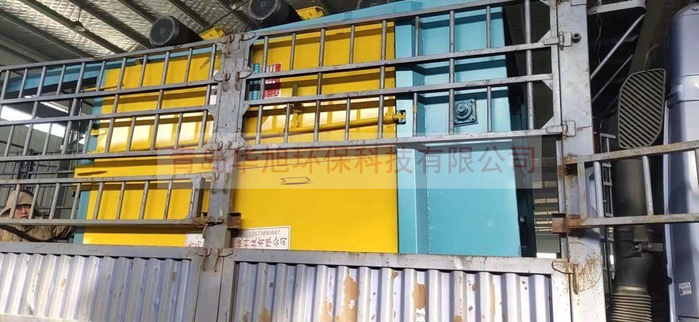 Q3710吊鉤式拋丸機(jī)裝車