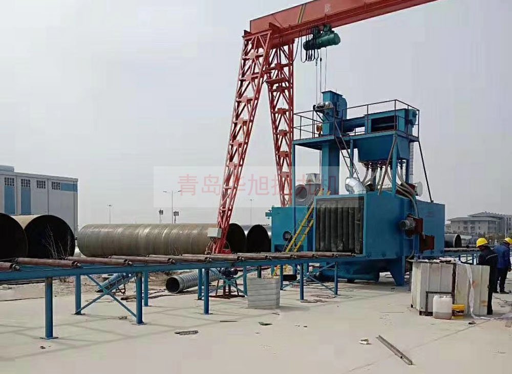 鋼管外壁拋丸除銹設(shè)備