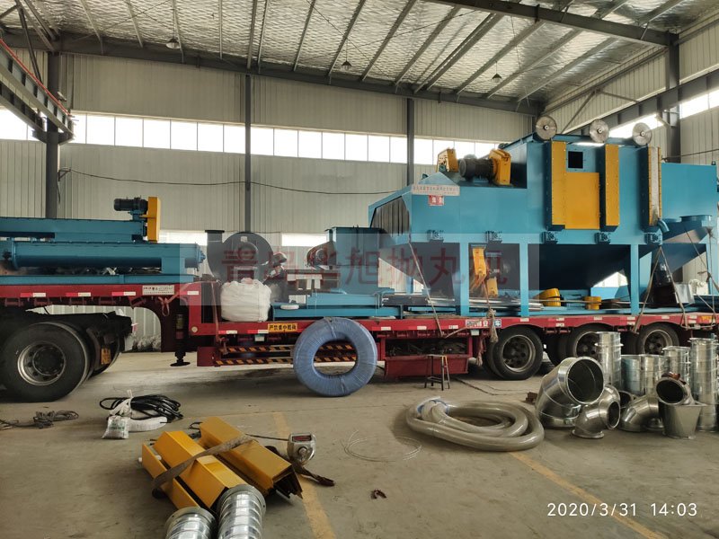 Q6925輥道通過式拋丸機(jī)