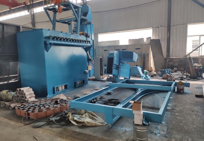 Q3720雙吊鉤式拋丸機(jī)除塵器