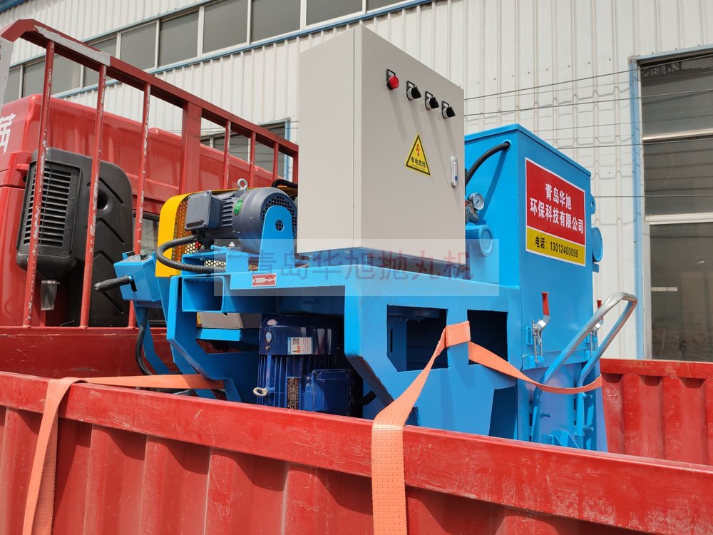 移動式路面拋丸機除塵器