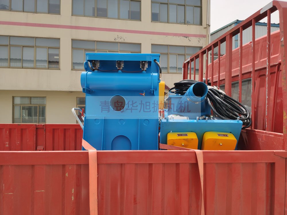 移動式路面拋丸機